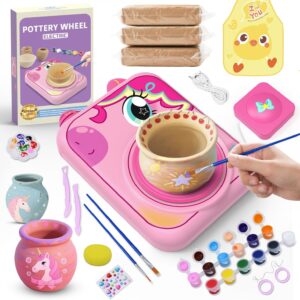 Pottery Wheel for Kids, Girls Arts and Crafts