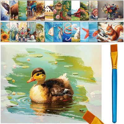 24Pcs Dementia Products for Elderly Reusable Water Painting