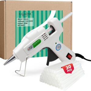 Hot Glue Gun Kit with 30 Glue Sticks