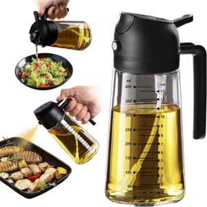 TrendPlain 16oz/470ml Glass Olive Oil Sprayer