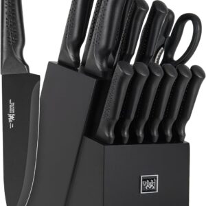 Knife Set, 15 Pcs Kitchen Knife Set