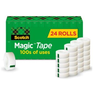 Scotch Magic Tape, Invisible, Home Office Supplies